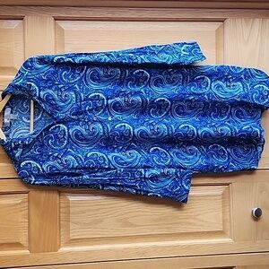 TINA Stephens pocket  dress size Small paisley print
